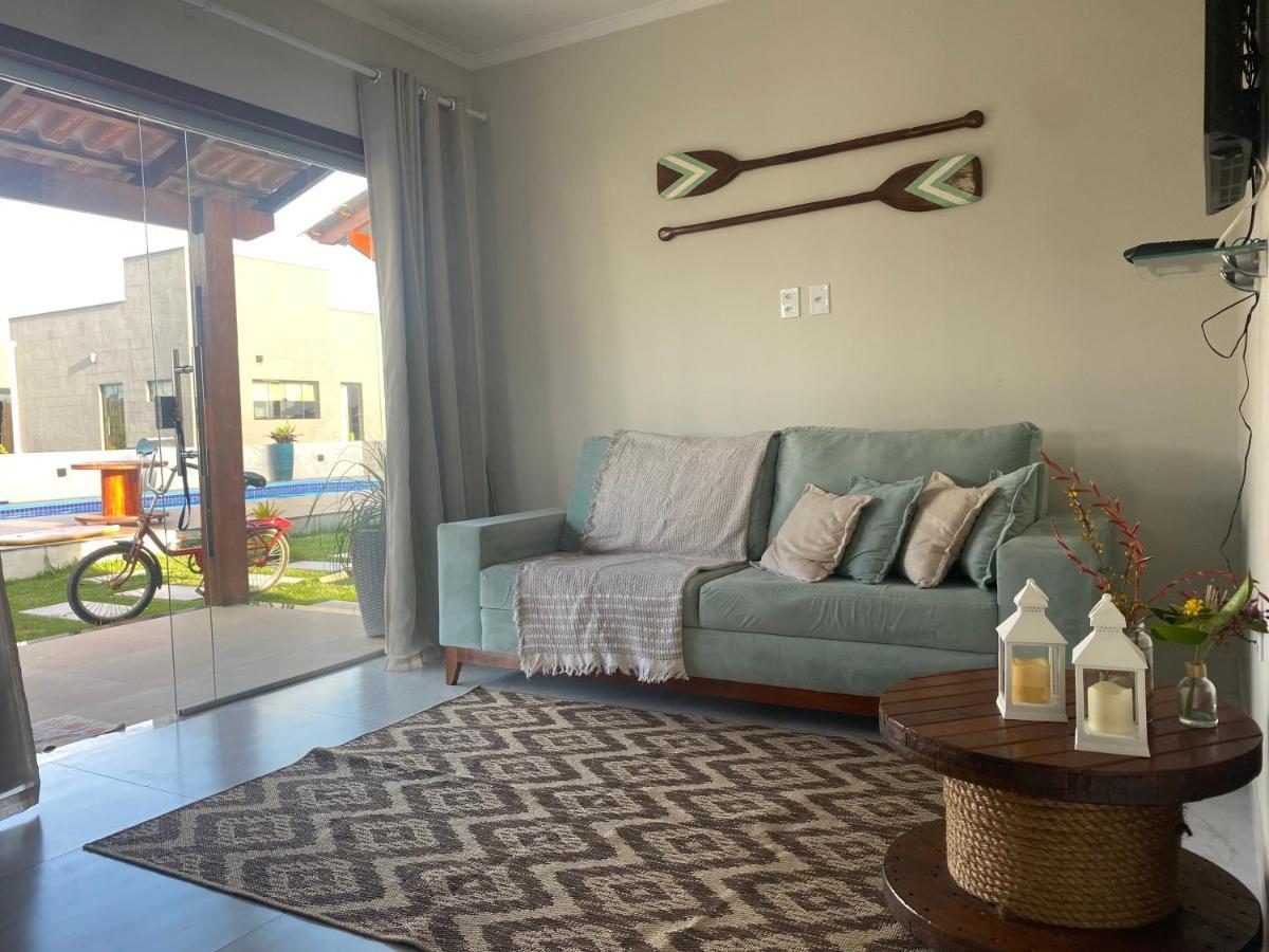 普拉杜Casa Aconchegante Com Piscina Em Guaratiba.别墅 外观 照片