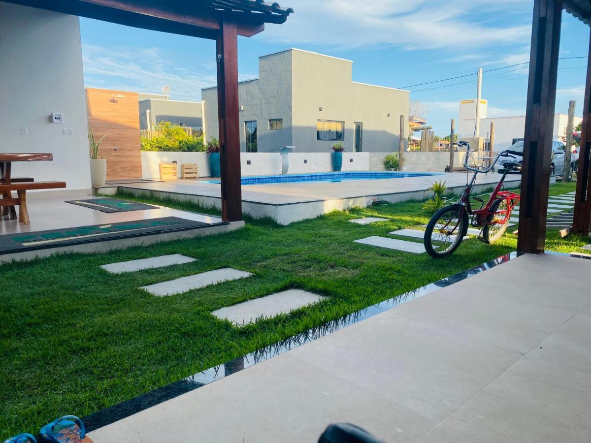 普拉杜Casa Aconchegante Com Piscina Em Guaratiba.别墅 外观 照片